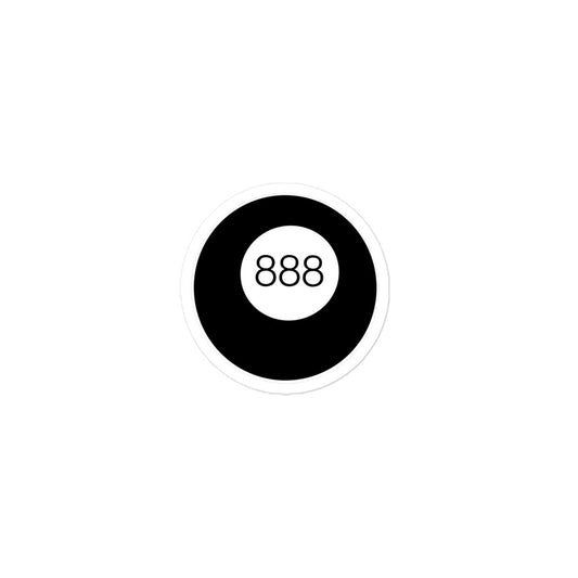 Angel# 8 Ball Sticker