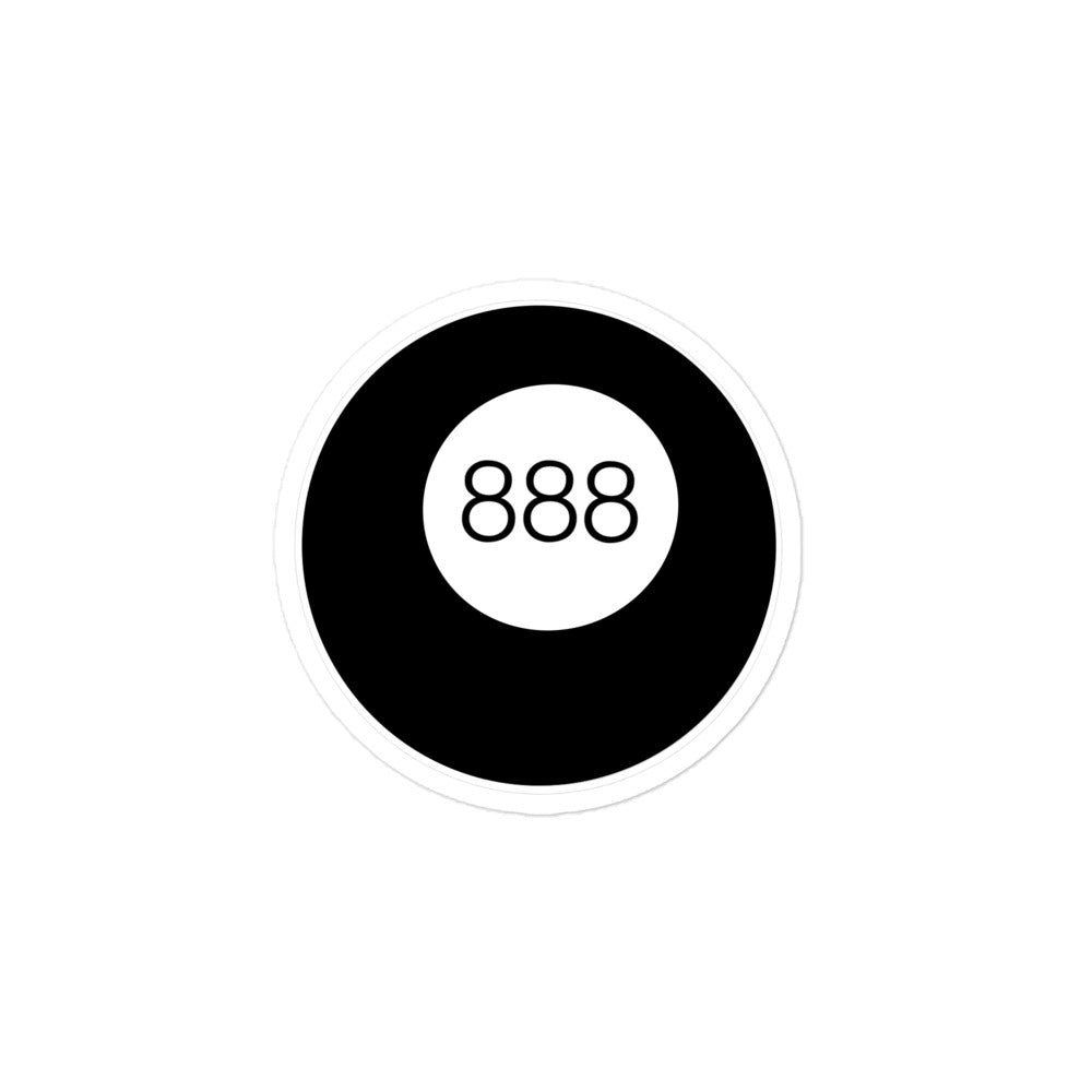 Angel# 8 Ball Sticker