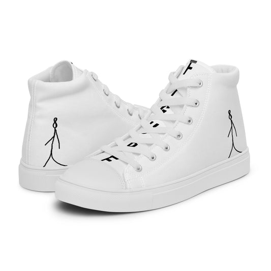 8Figure HighTop Canvas Shoes