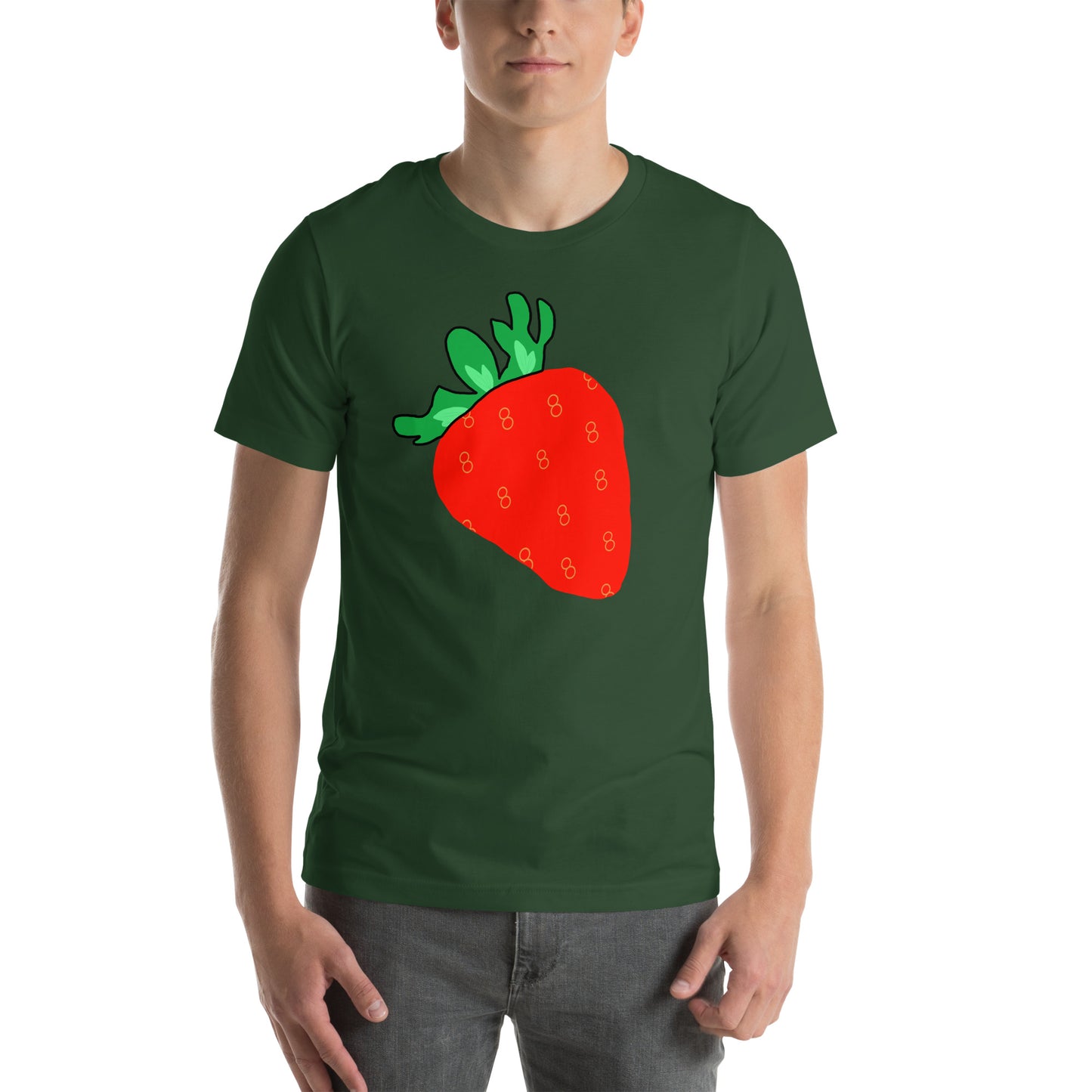 8th Strawberry Unisex T-Shirt