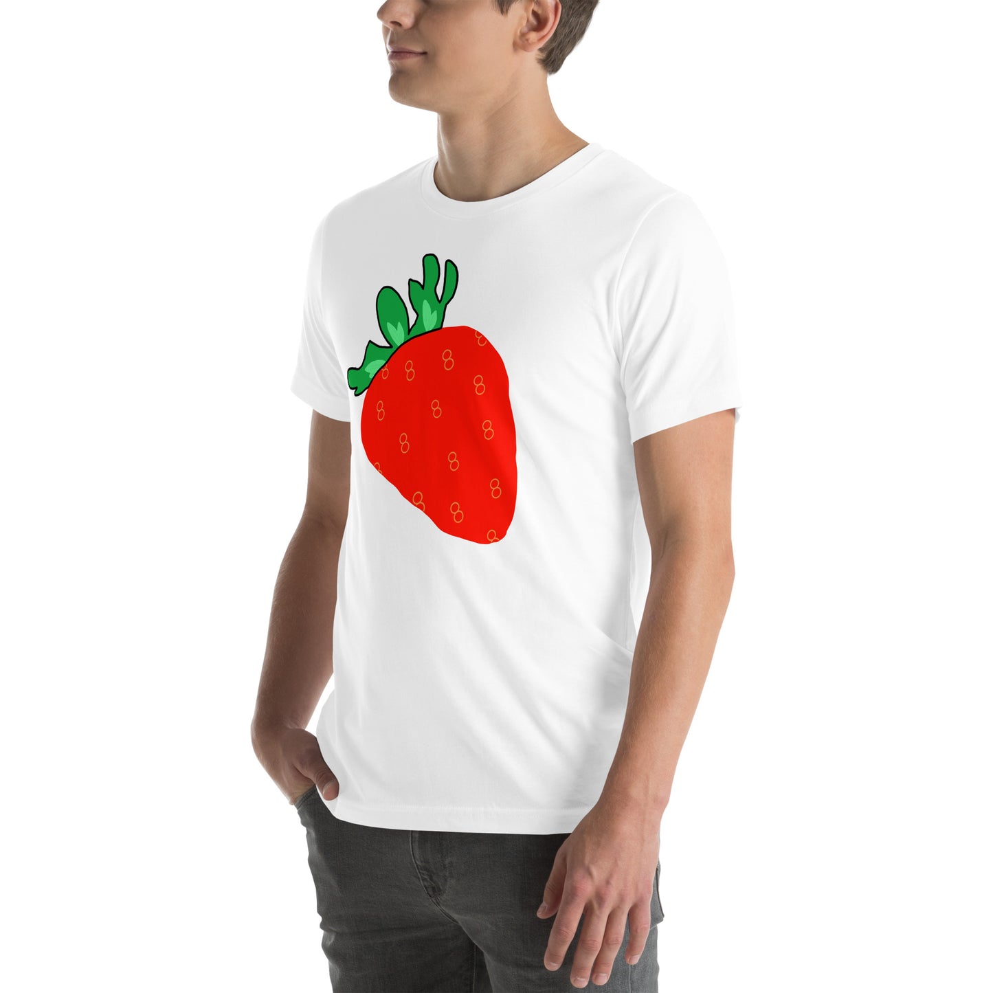 8th Strawberry Unisex T-Shirt